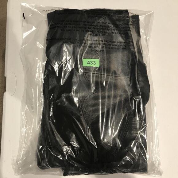 Winlit Genuine Leather Duster Coat Womens Medium Black Western Suede Yoke - Picture 16 of 16